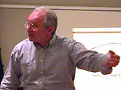 Dr. Marvin Gottlieb in class